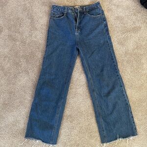 Amuse Society Dark Blue Straight Leg Jeans